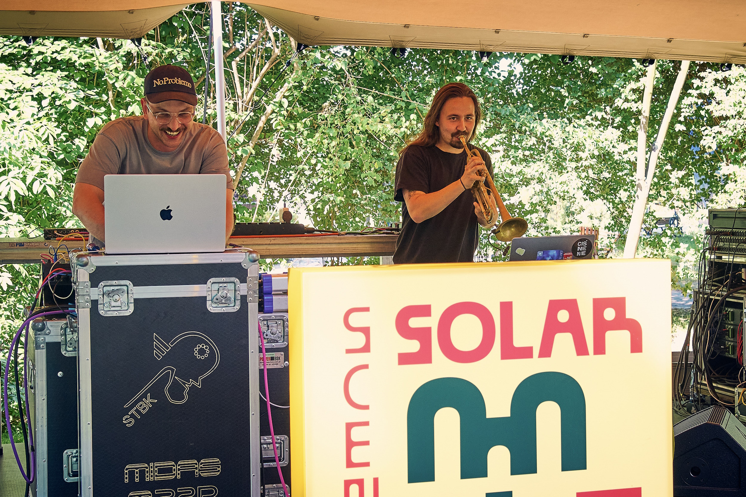 Fot. M. Buksa/ UM w Gliwicach Biøs i Fabian Klimanek na Scenie Solar