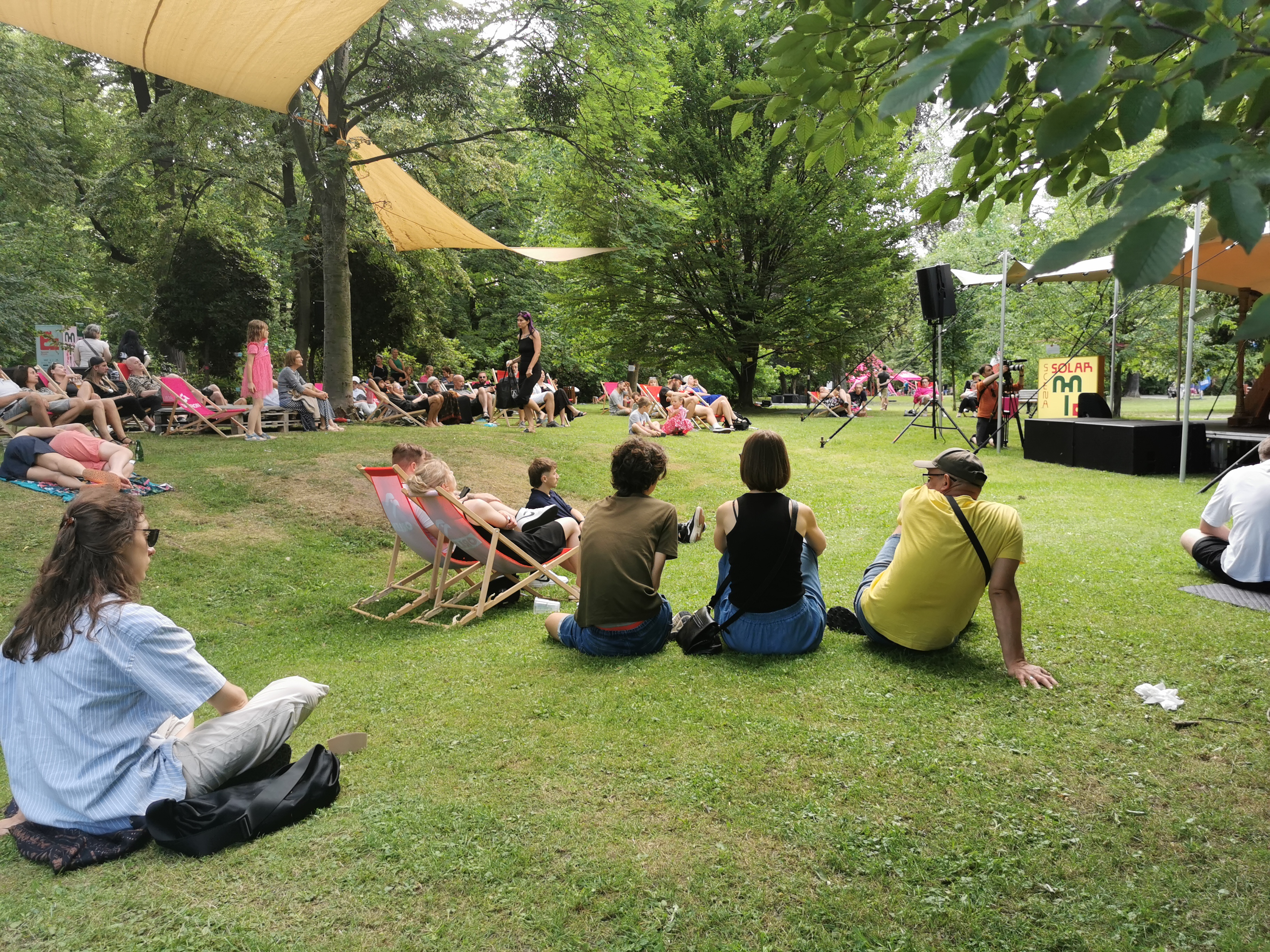 Fot. M. Lipiec/ UM w Gliwicach Publiczność na koncercie na Scenie Solar