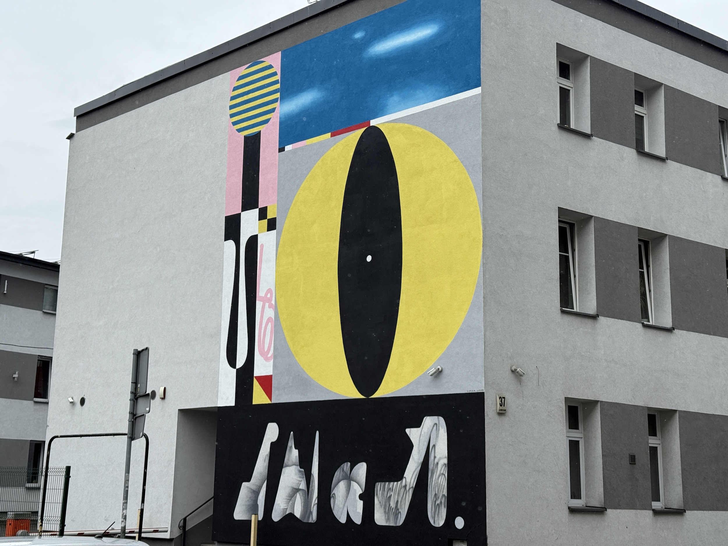 Fot. K. Róg/UM w Gliwicach Gotowy mural