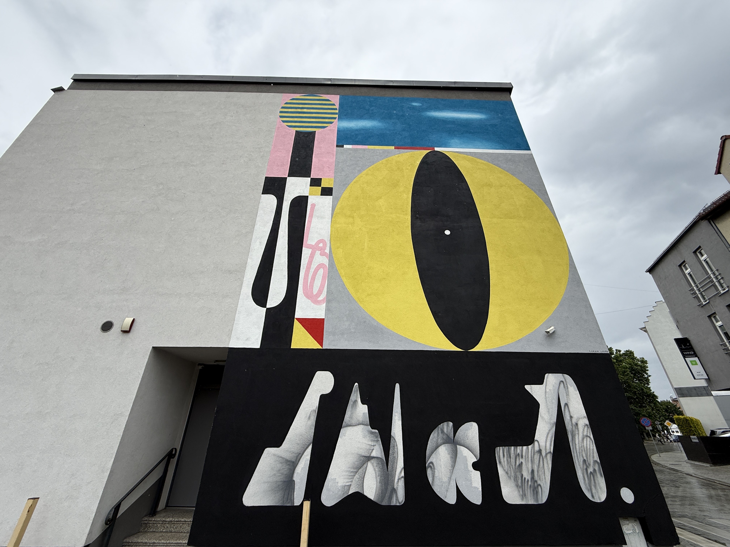 Fot. K. Róg/UM w Gliwicach Gotowy mural