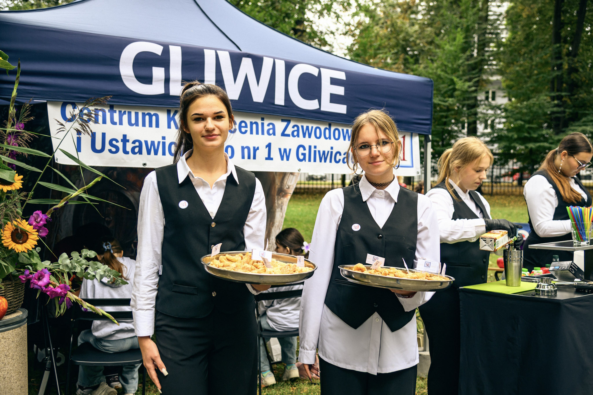 Fot. M. Buksa/UM w Gliwicach Uczennice gastonomika