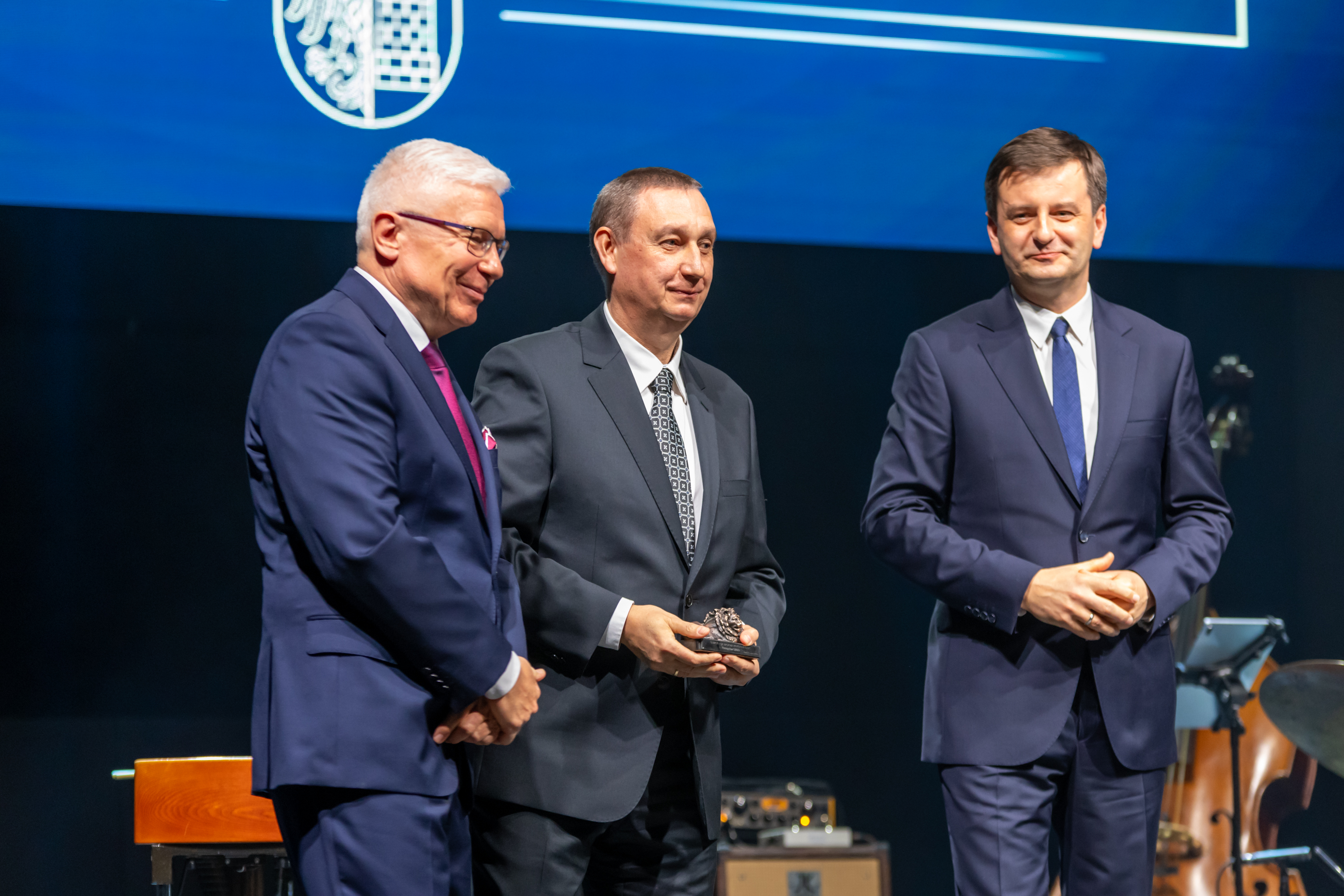 Fot. K. Krzemiński Na scenie: A. Neumann, P. Gliklich, M. Śpiewok