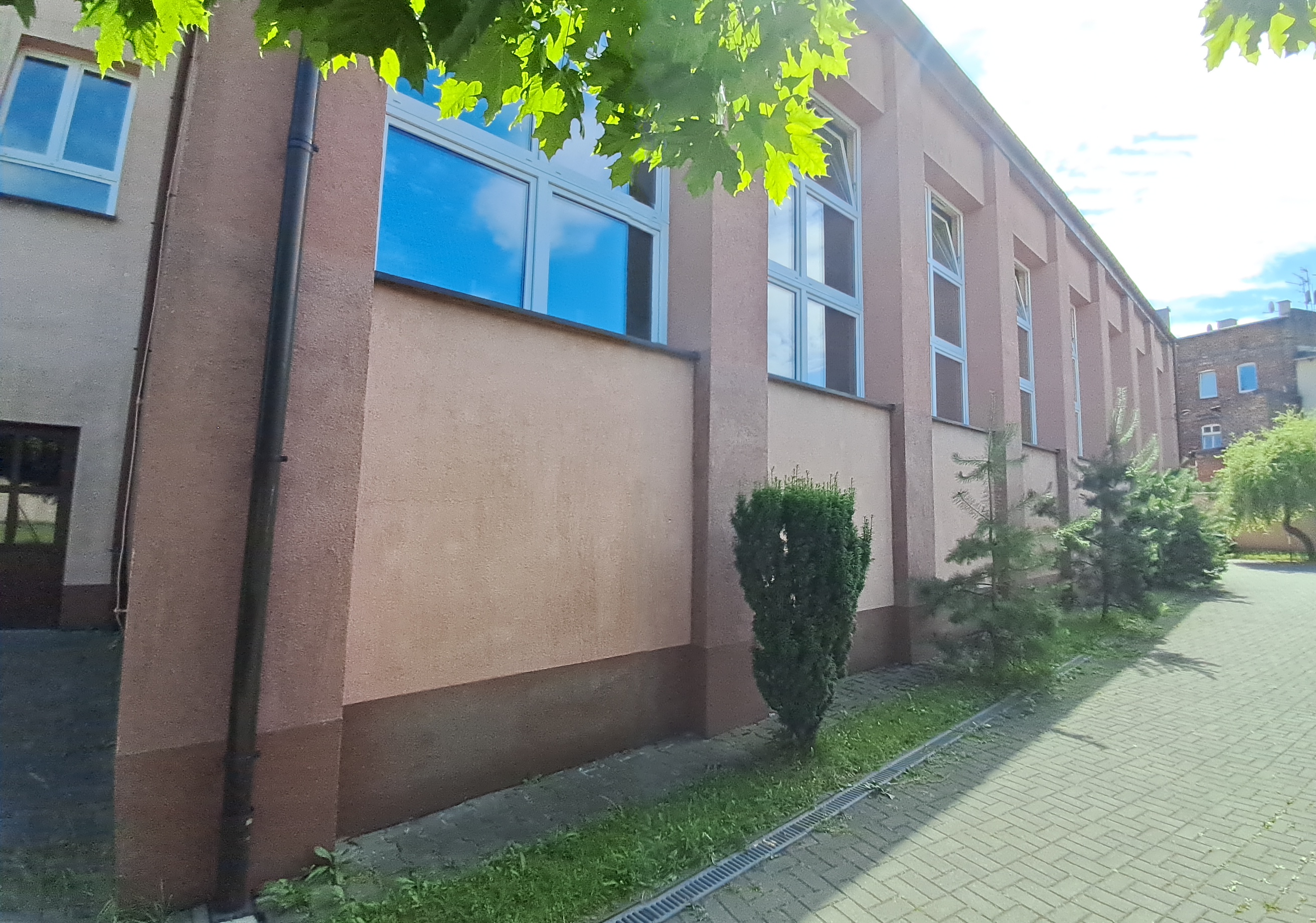 Sala gimnastyczna przy SP nr 21