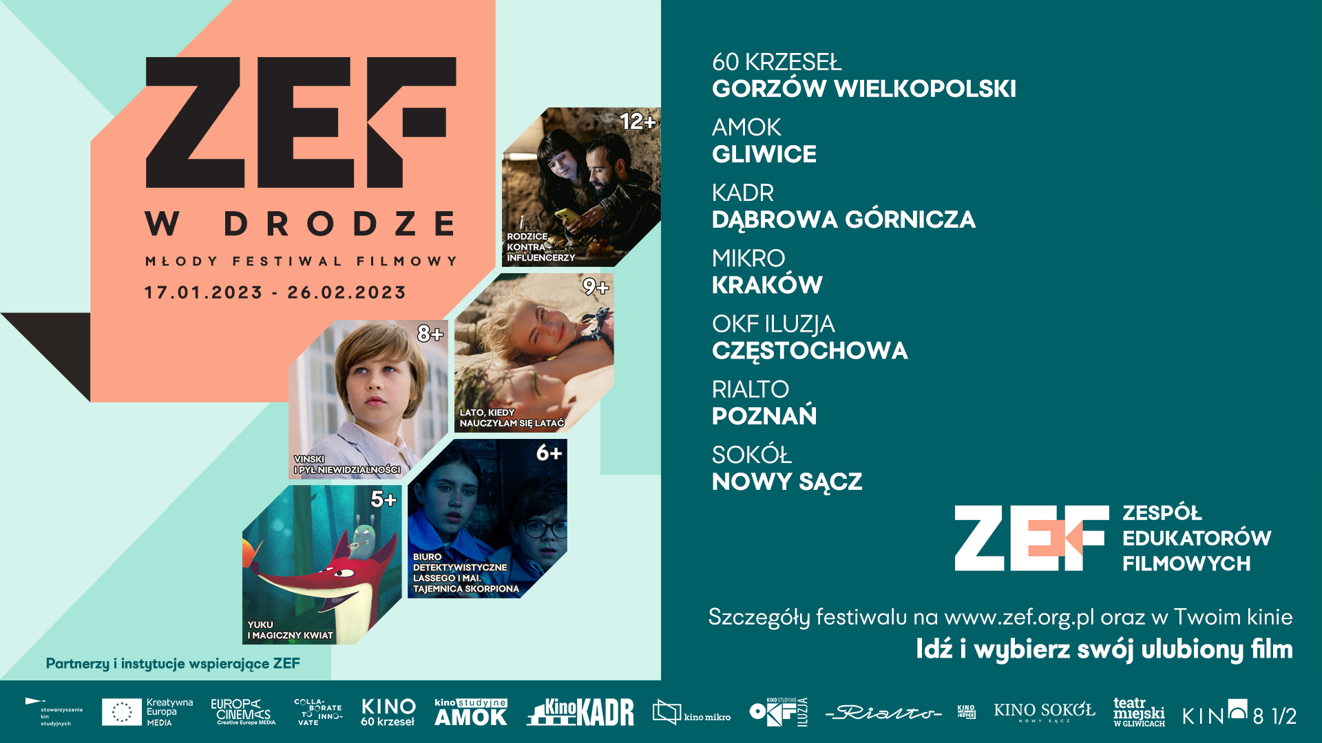 Filmowe Zimowisko 2023. ZEF w drodze | Młody Festiwal Filmowy