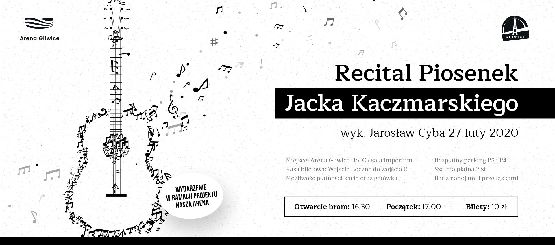 Recital piosenek Jacka Kaczmarskiego