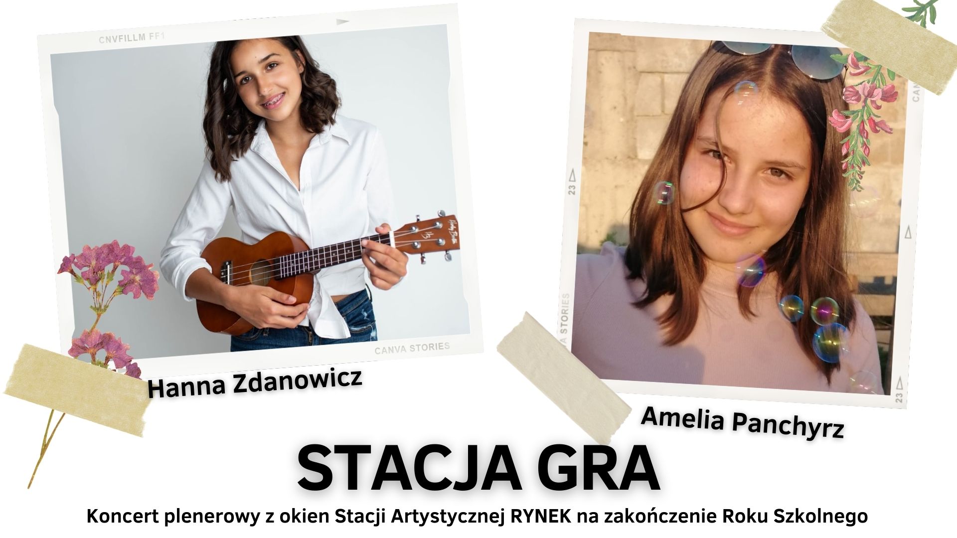 Koncert Stacja gra! | Hanna Zdanowicz & Amelia Panchyrz