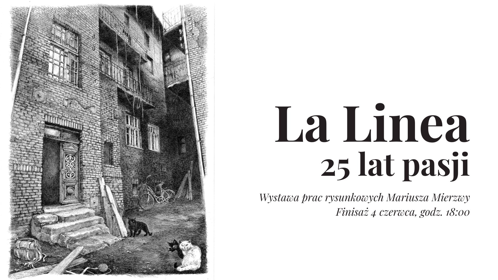 La Linea. 25 lat pasji | wystawa prac Mariusza Mierzwy