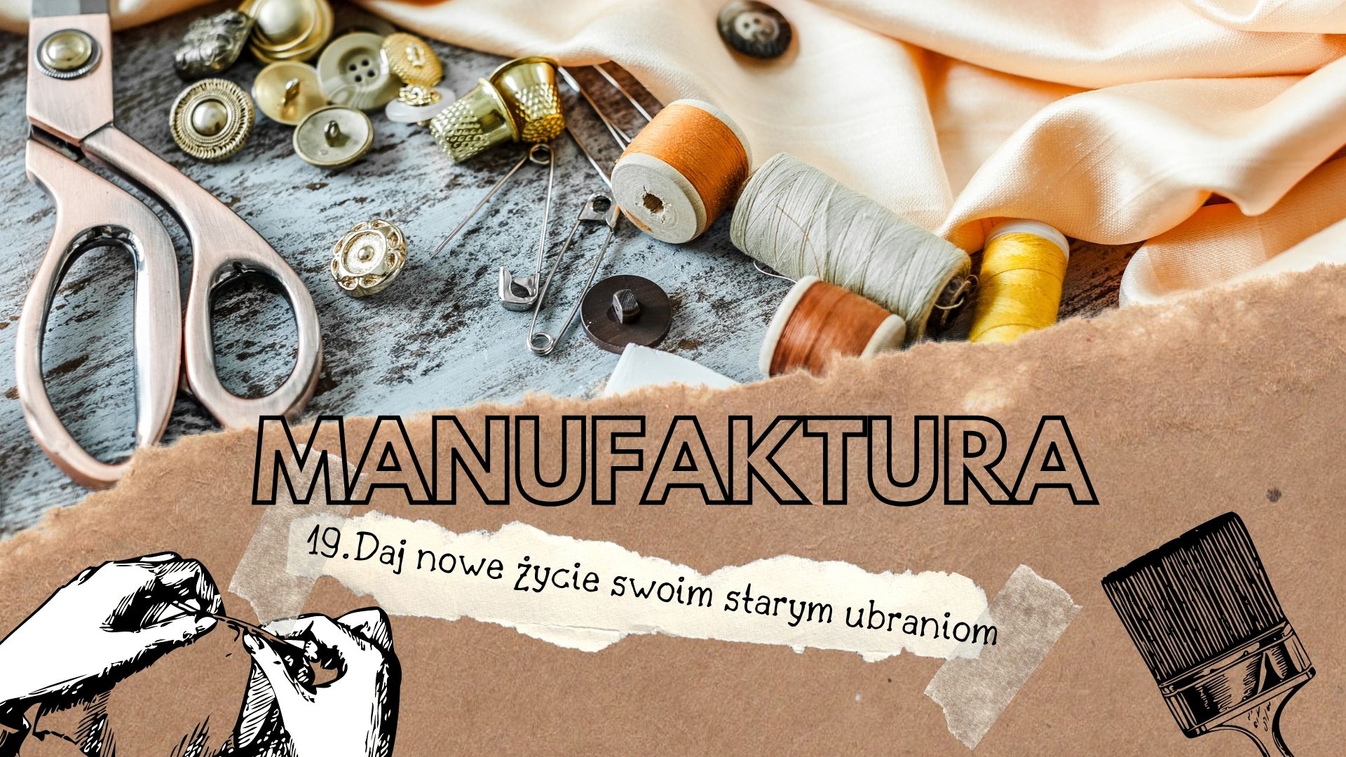 Manufaktura | Daj nowe życie swoim starym ubraniom - czyli decoupage na tkaninie...