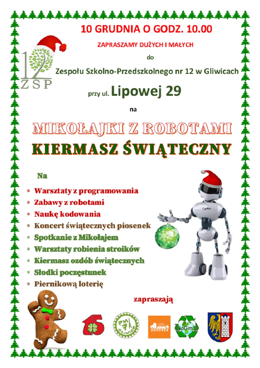 Mikołajki z Robotami - Kiermasz Świąteczny