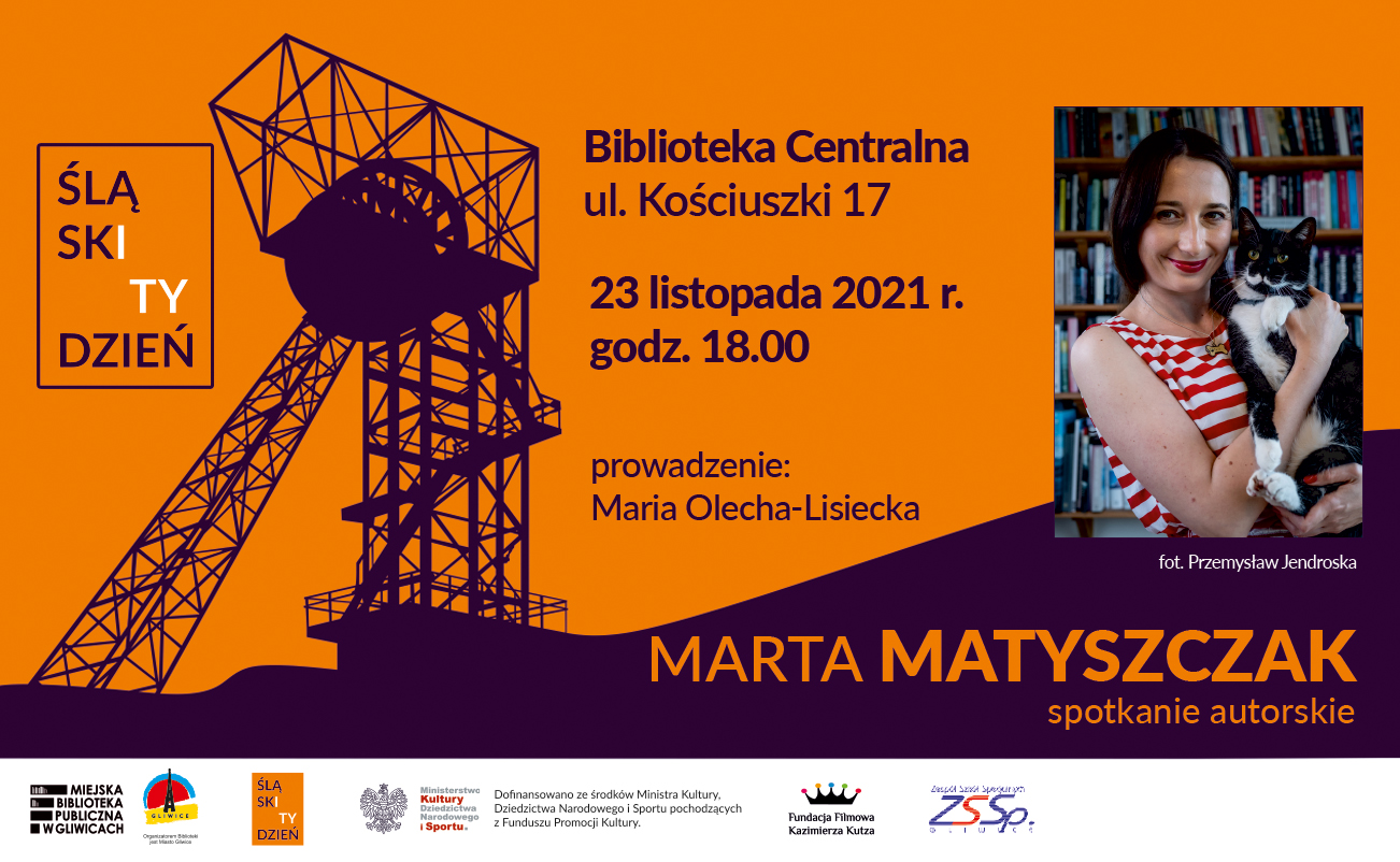 „Śląsk w literaturze kryminalnej” – spotkanie z Martą Matyszczak