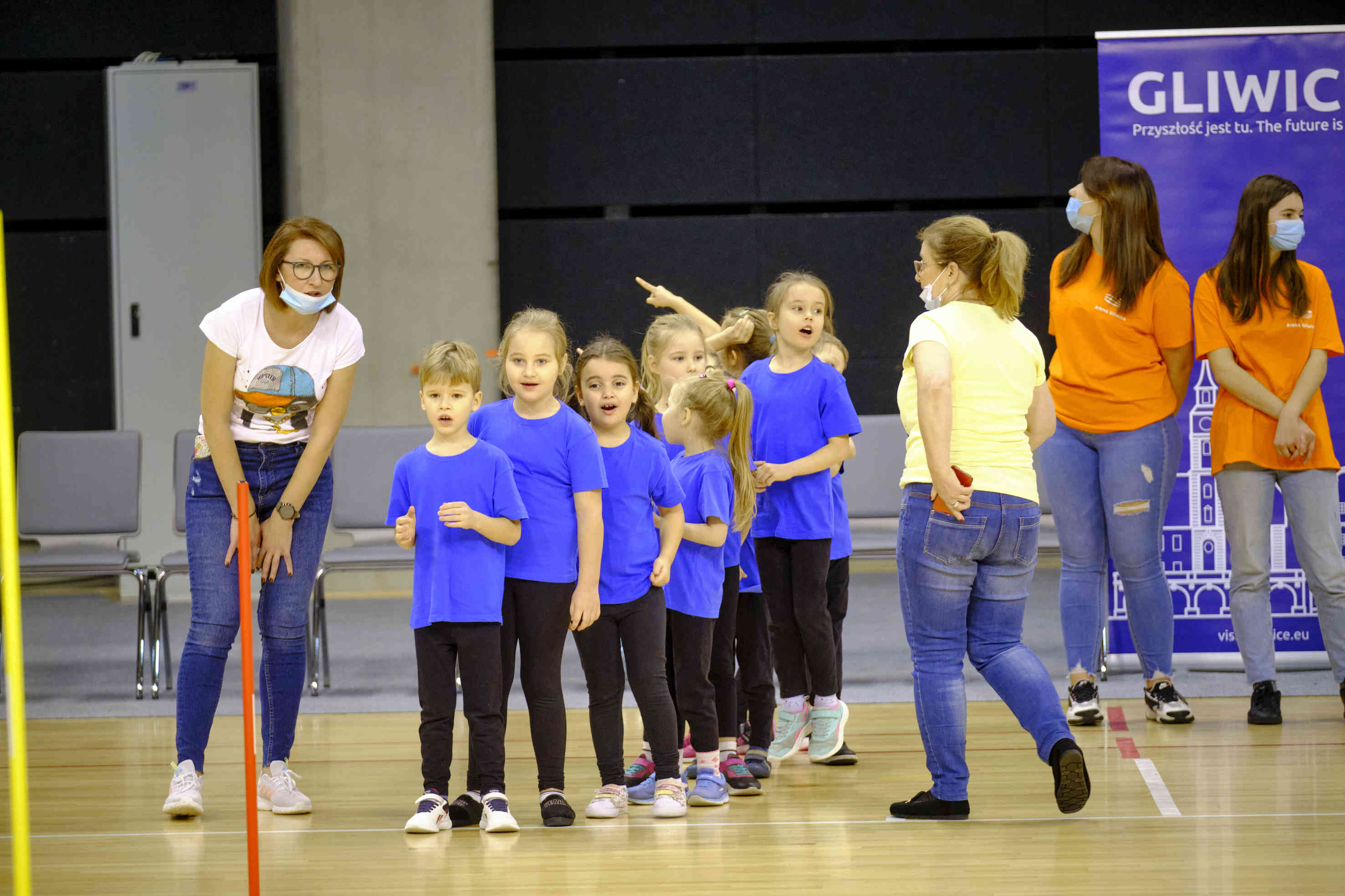 Spartakiada Przedszkolaka - 27 listopada 2021- Arena Gliwice foto: Michał Buksa