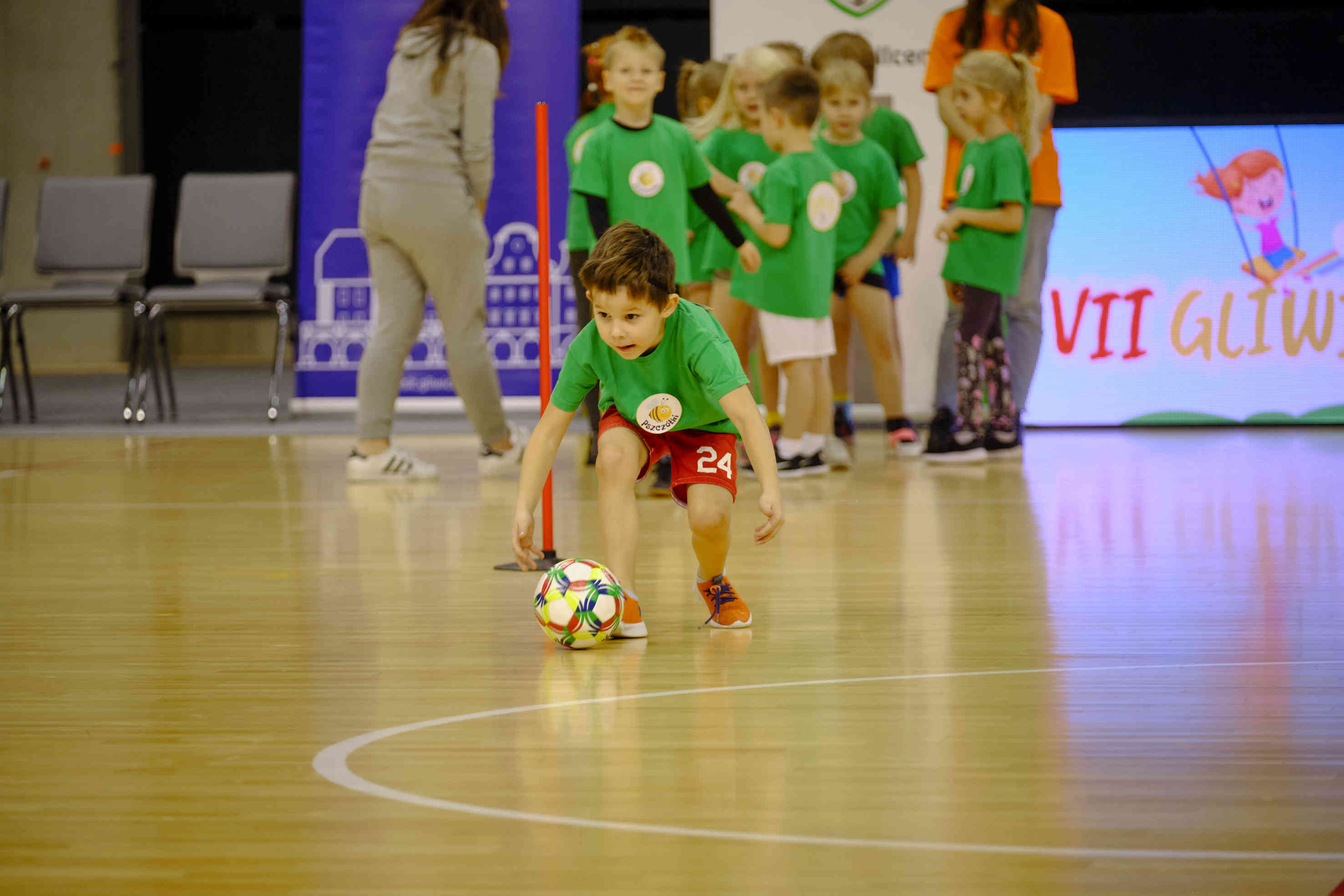 Spartakiada Przedszkolaka - 27 listopada 2021- Arena Gliwice foto: Michał Buksa