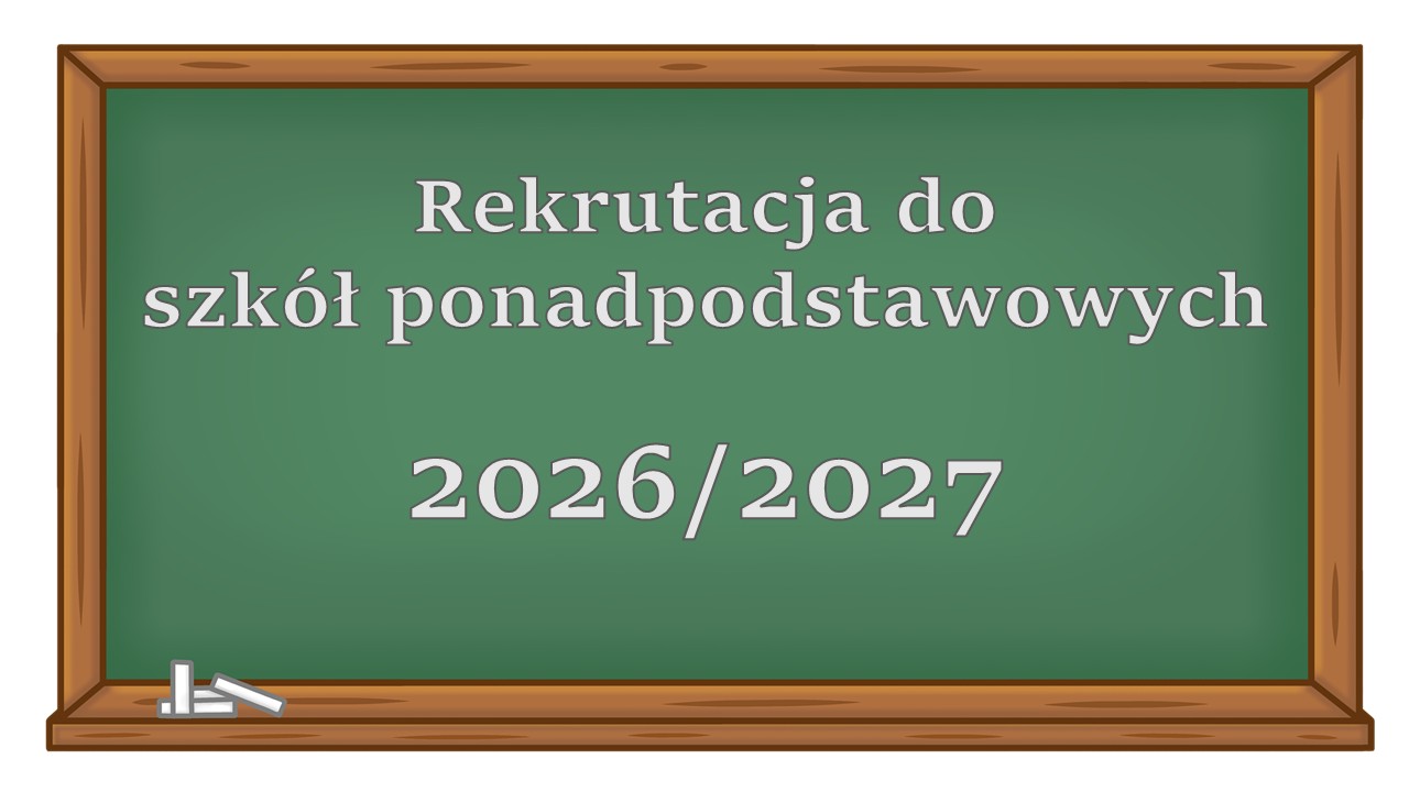 Rekrutacja do klas I szkół ponadpodstawowych