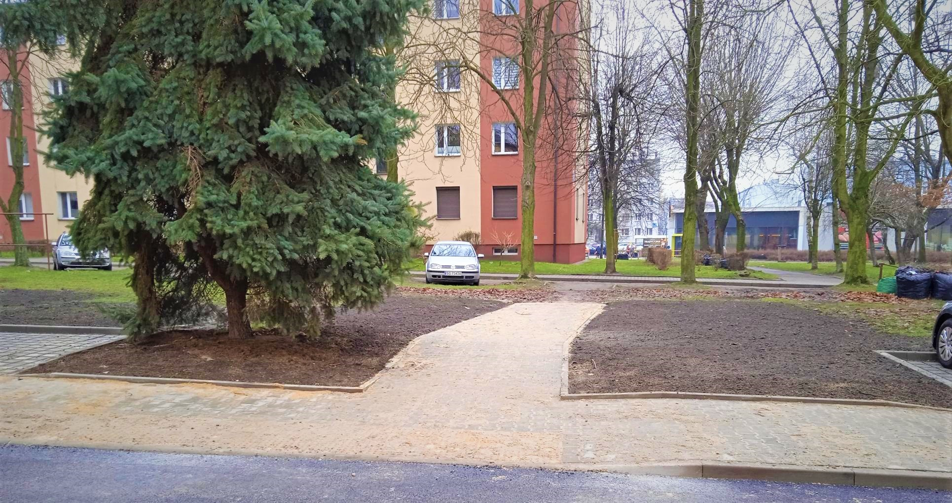 parking przy ul. Żeromskiego