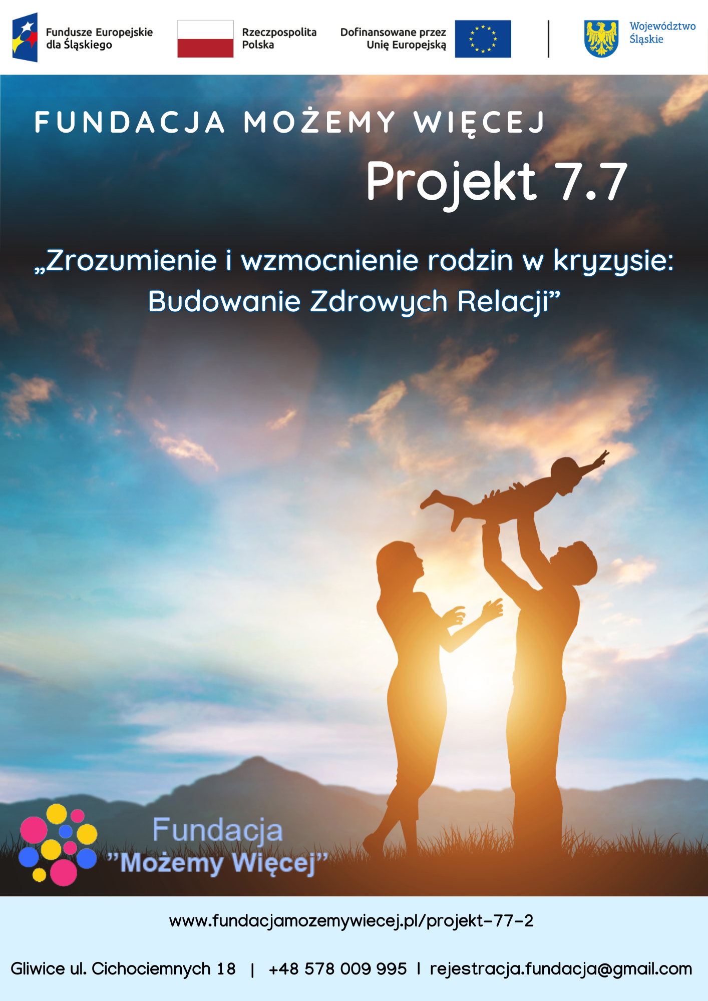 Mat. graf. organizatora Ulotka informacyjna