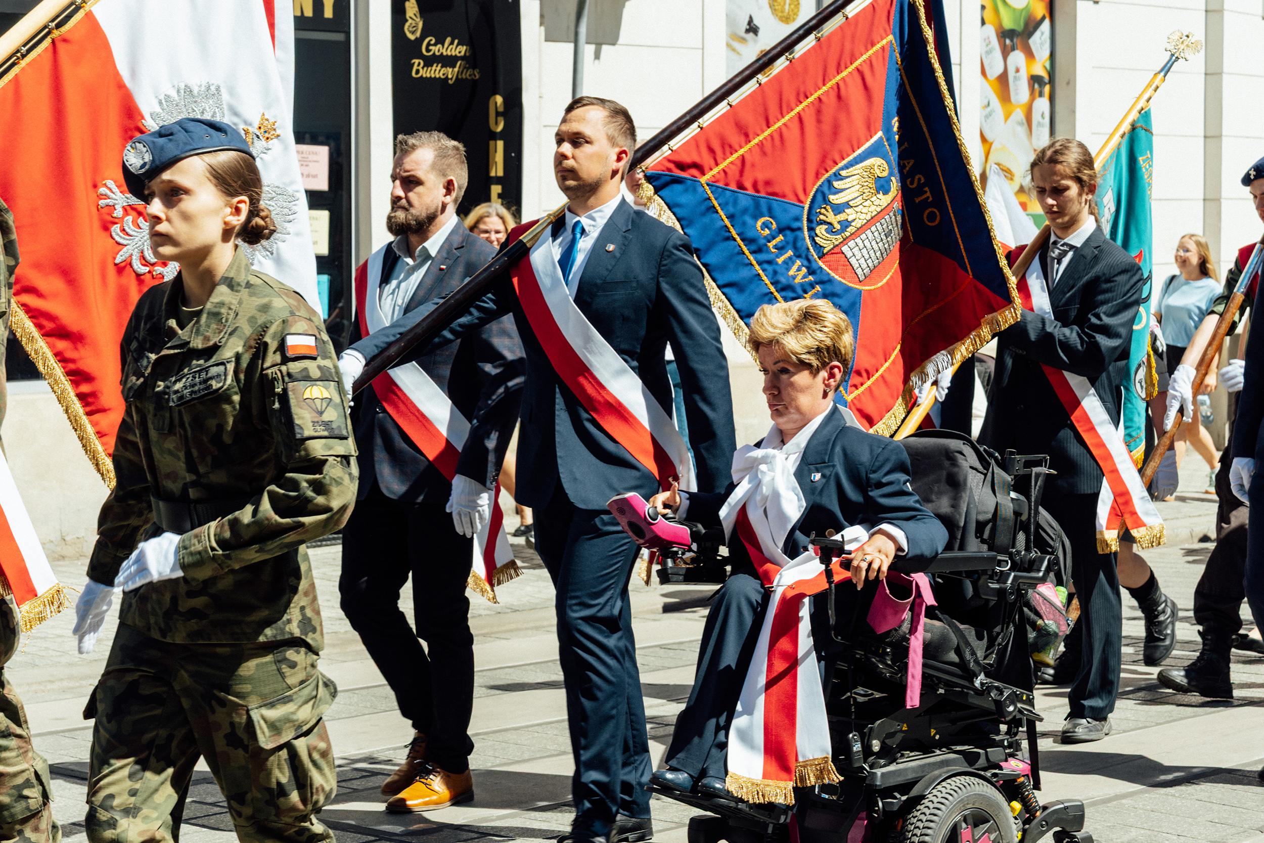 Radni podczas obchodów Święta Konstytucji w Gliwicach