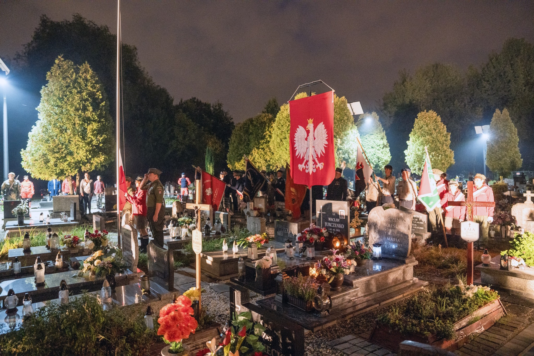 Fot. G. Ożga/UM w Gliwicach Uroczystości na cmentarzu