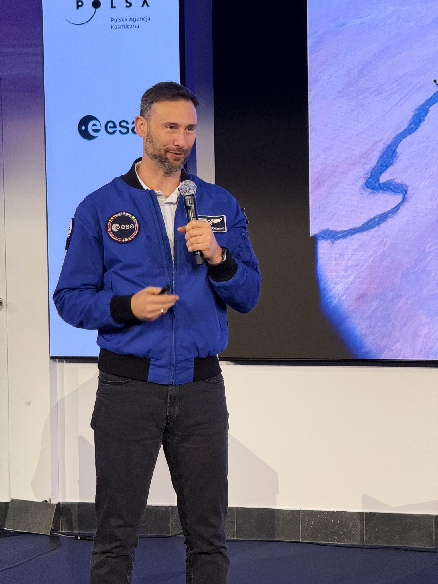 Sławosz Uznański-Wiśniewski na Politechnice Śląskiej