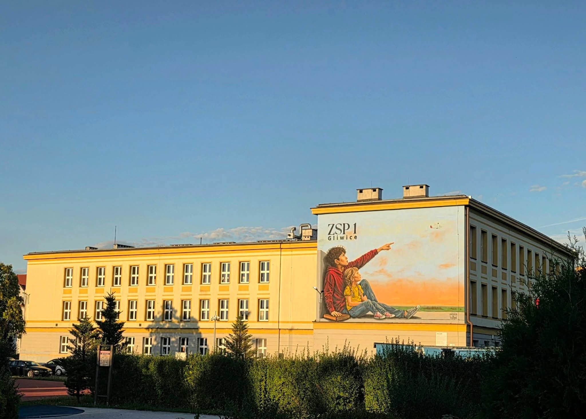 Mural Antysmogowy dla ZSP nr 1 w Gliwicach