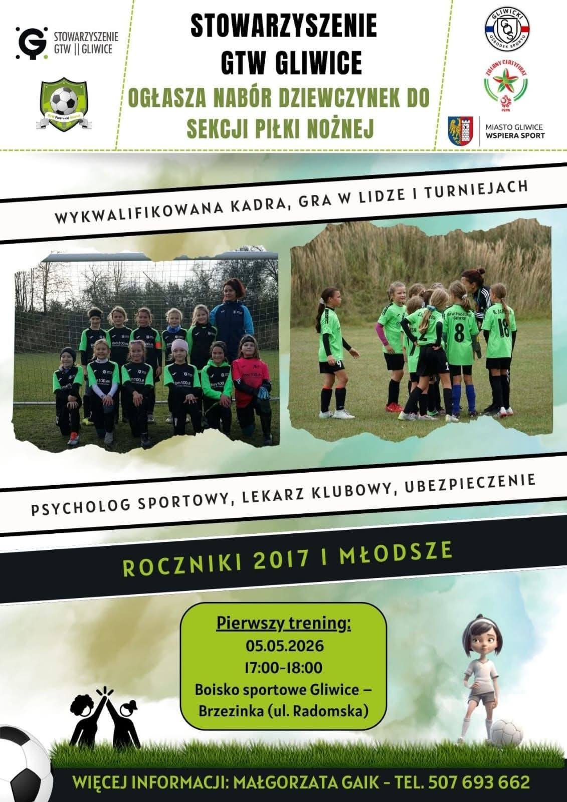 Plakat promujący nabór