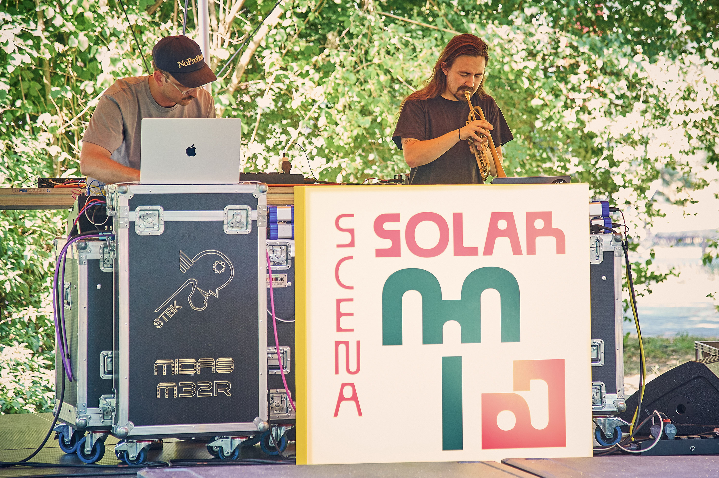 Scena Solar 2025 artyści na scenie