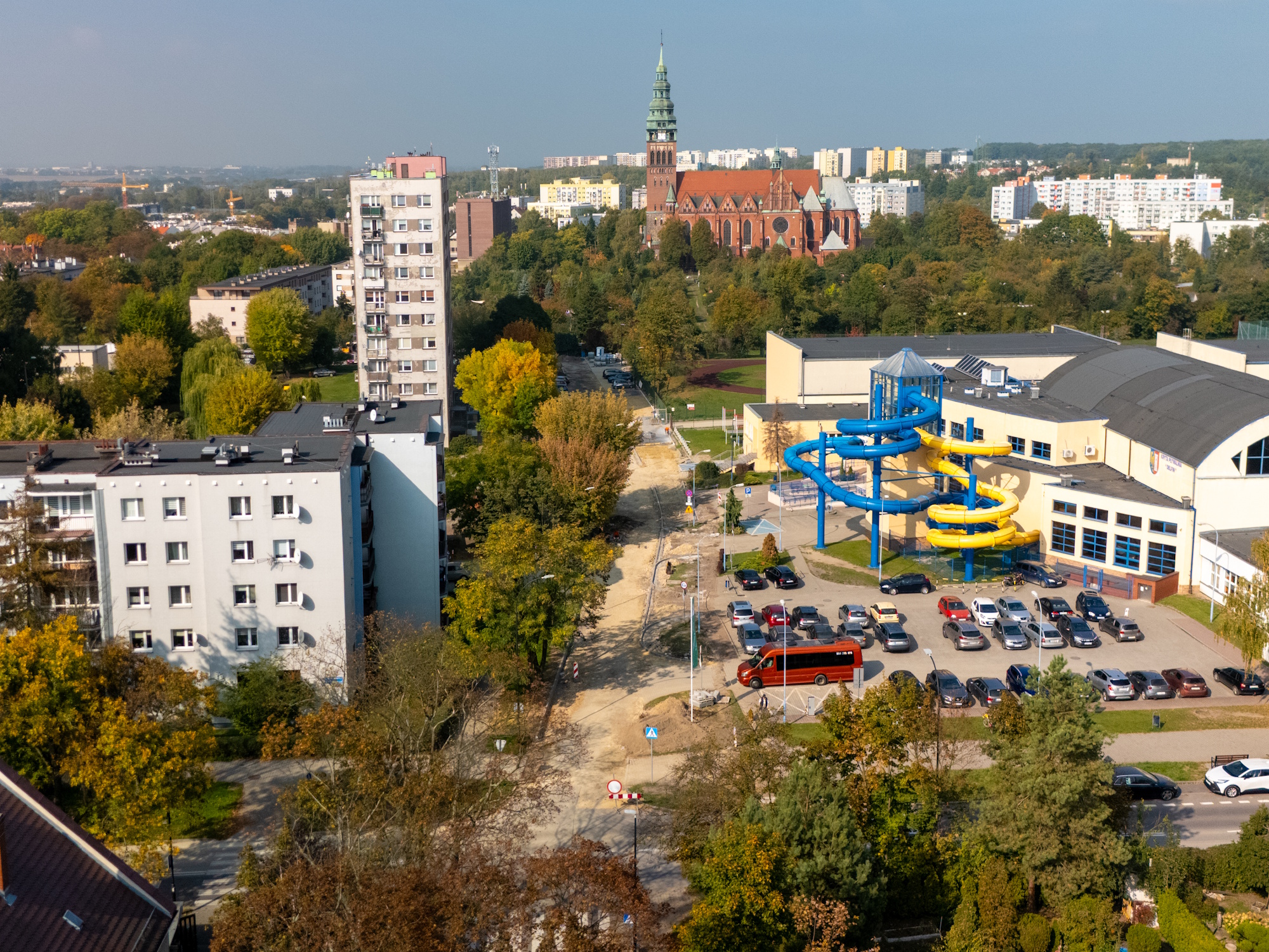 Między ulicami Świętojańską i Warszawską powstaje wyczekiwana przez mieszkańców osiedlowa droga.