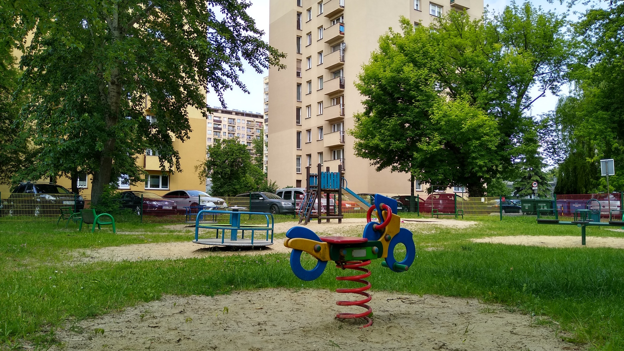 urządzenia na palcu zabaw