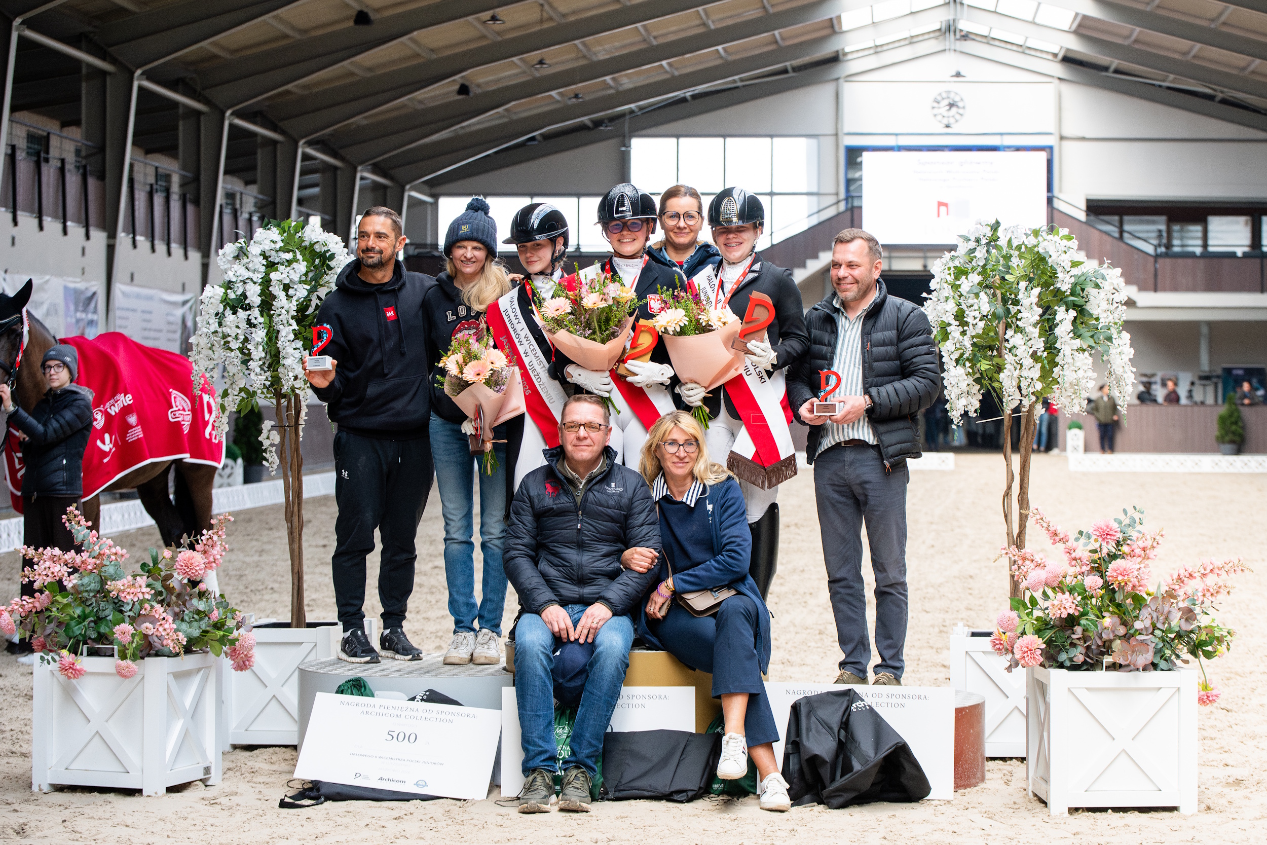 Maja na podium