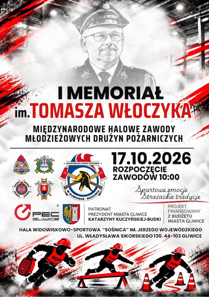 Plakat promujący zawody