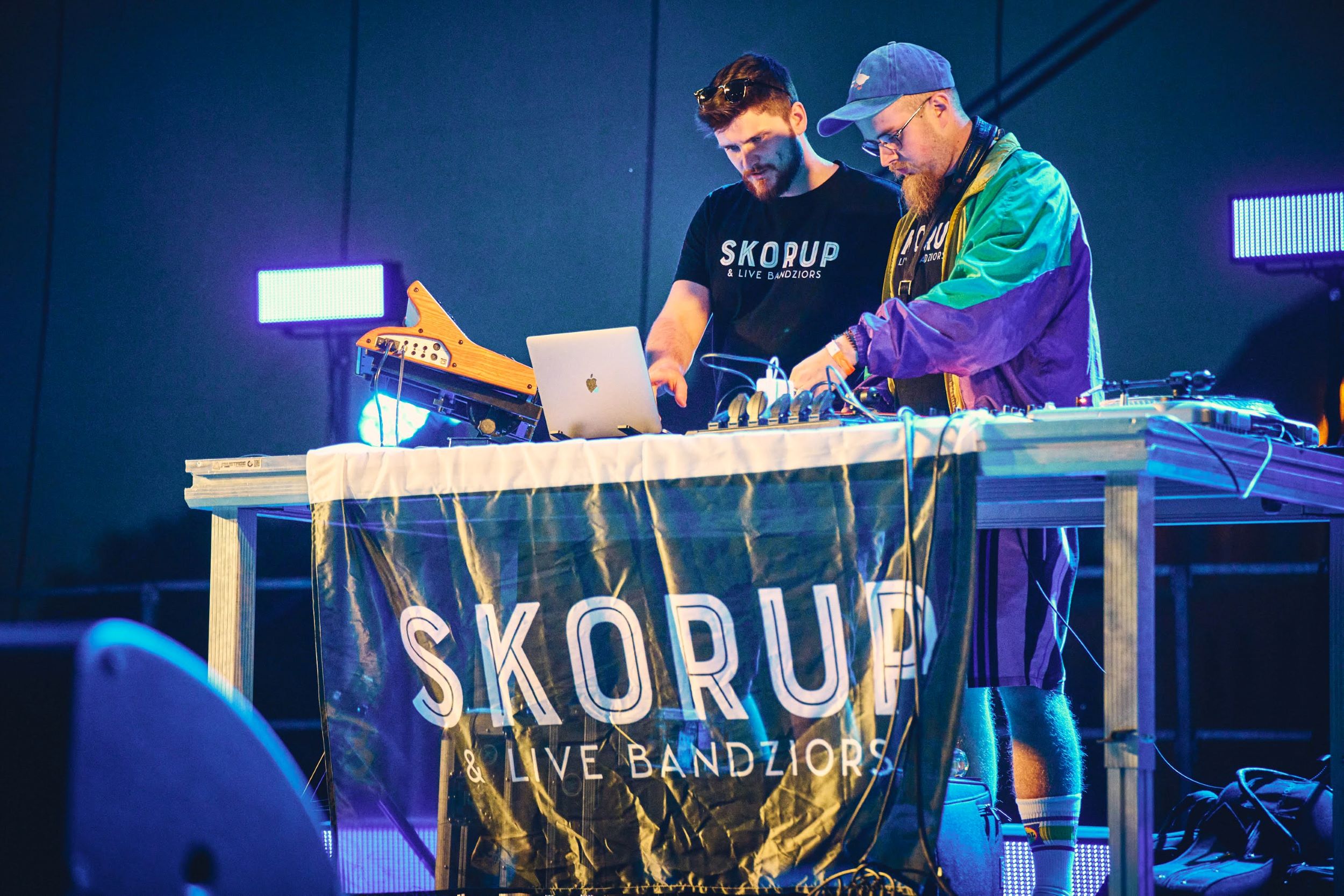 Skorup & Live Bandziors na scenie