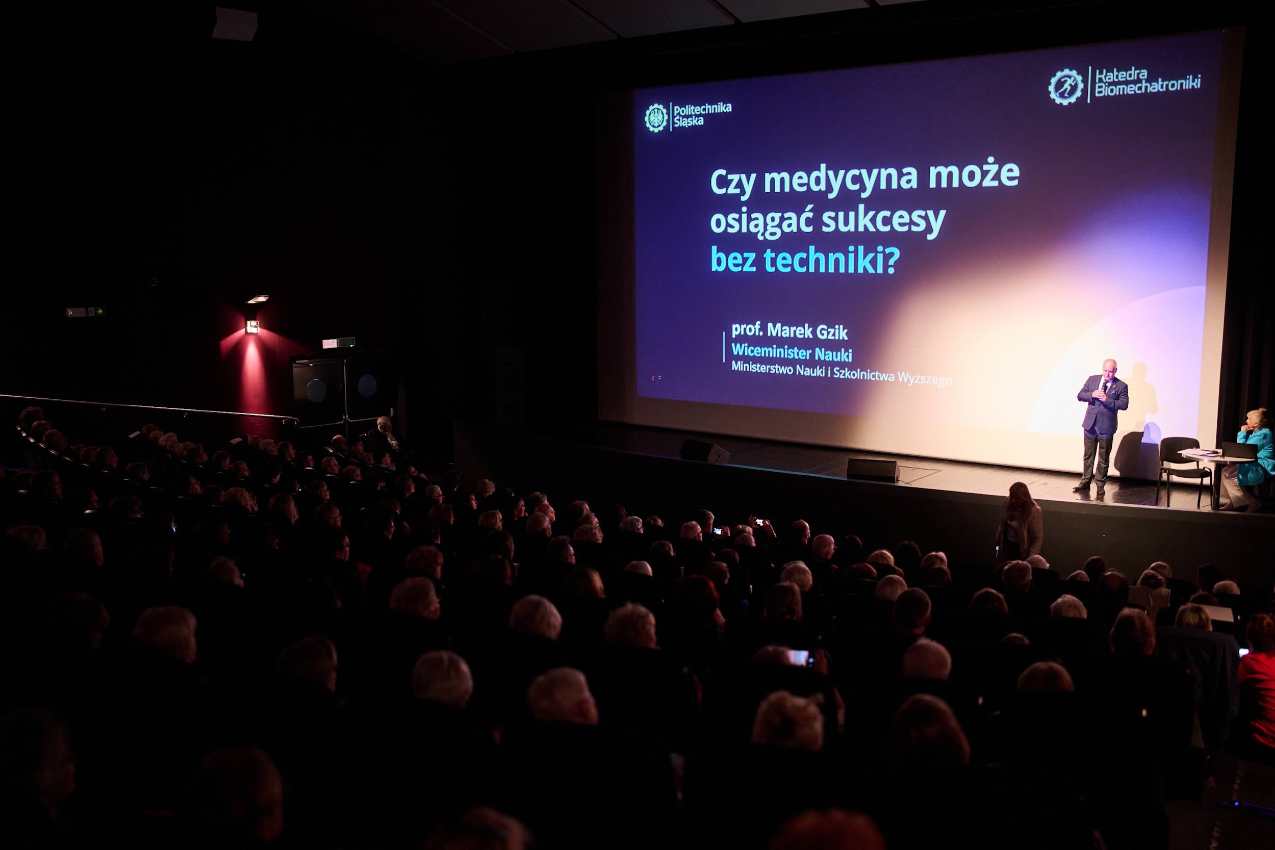 Wykład profesora Marka Gzika