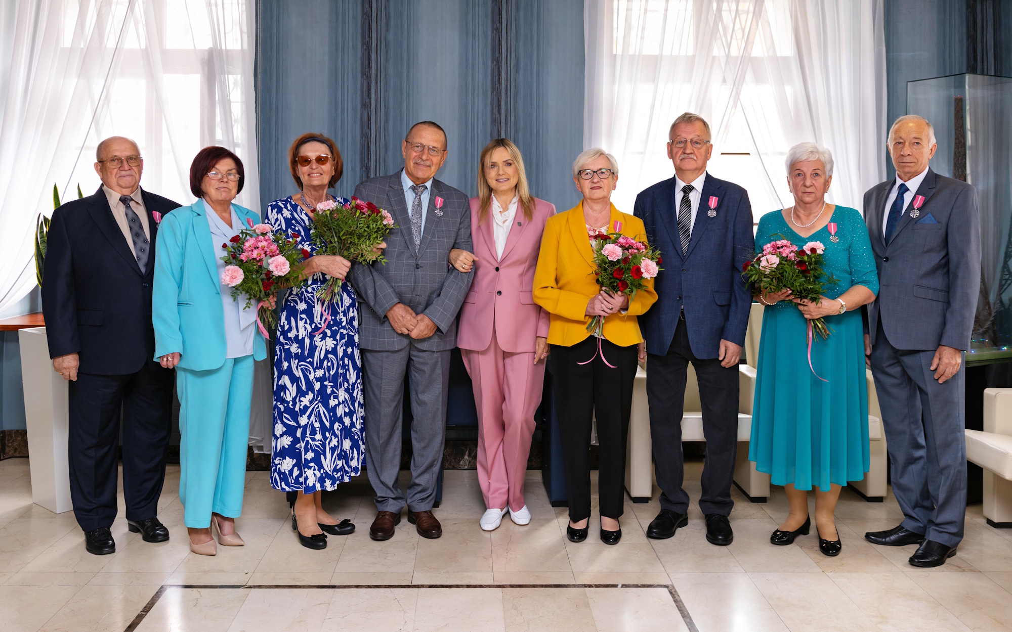prezydent Gliwic i pary małżeńskie