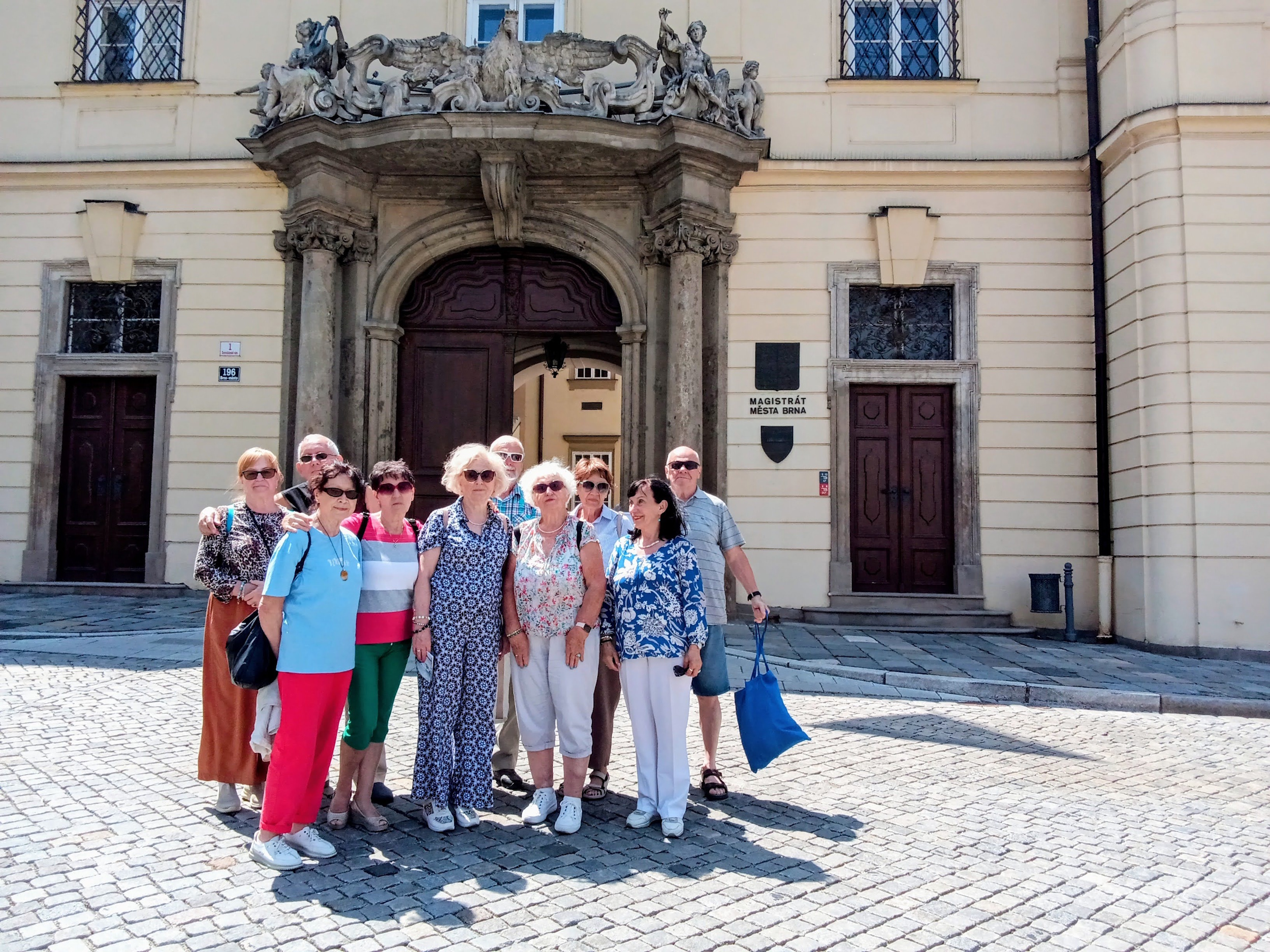 Grupa seniorów w Czechach
