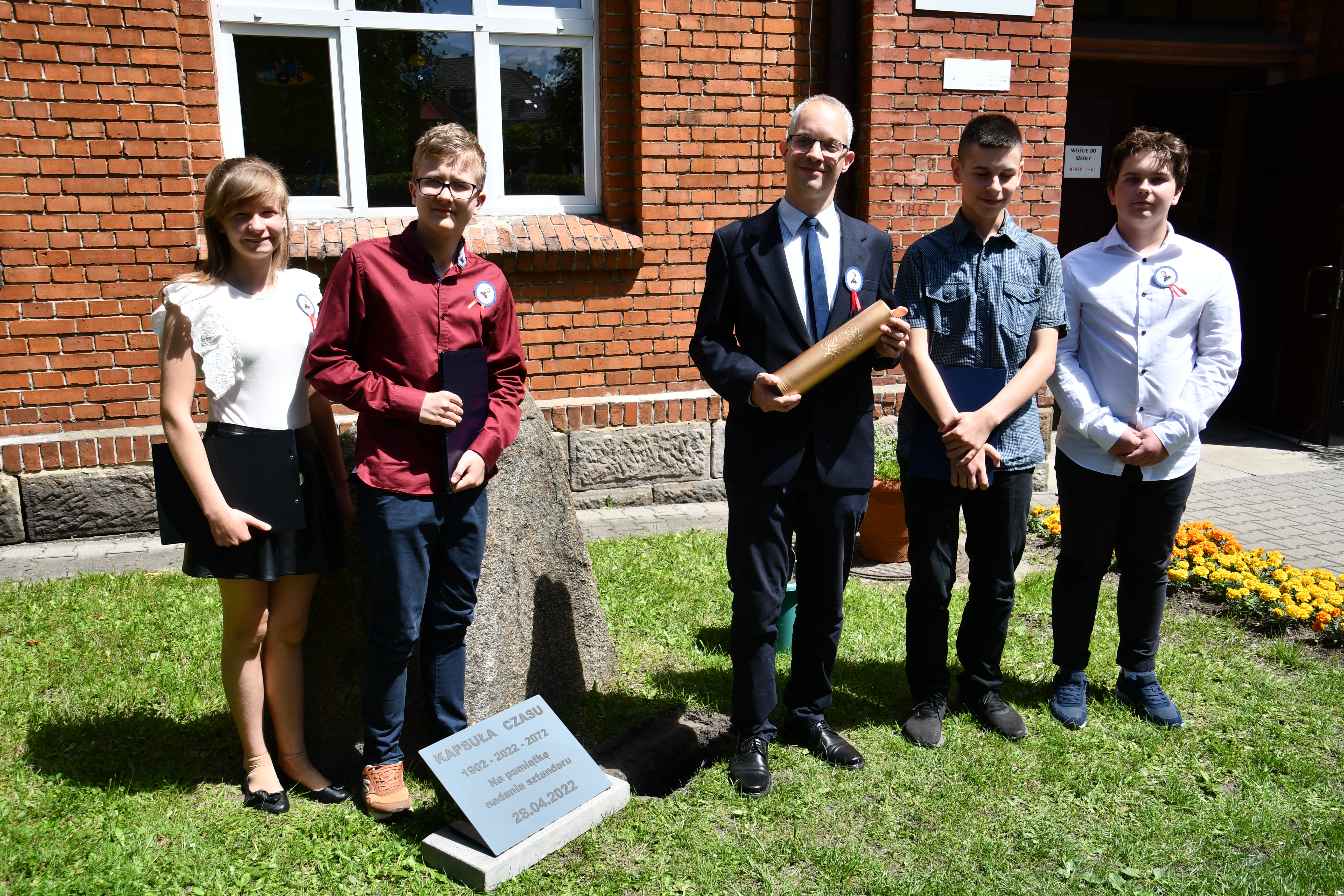 120 lat szkoły i wprowadzenie sztandaru w SP 21