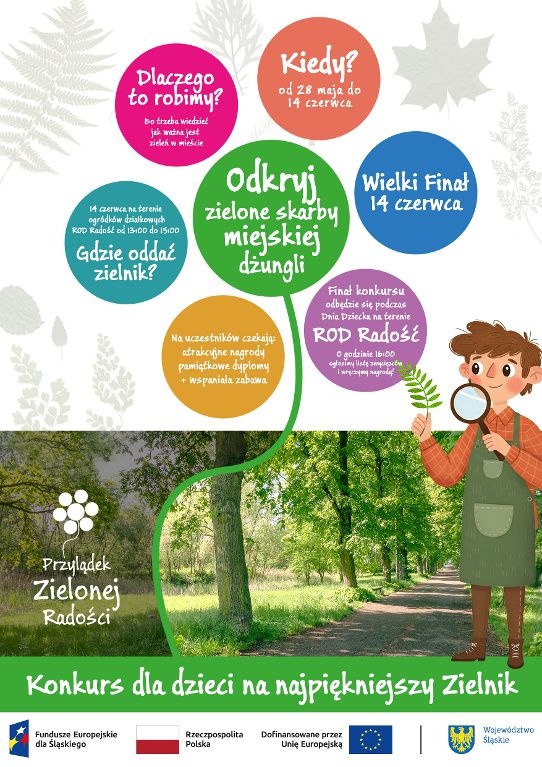 Plakat promujący konkurs