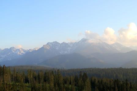 Kieżmark –  miasto z widokiem na Tatry