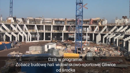 Hala Gliwice w budowie. Jak idą prace?