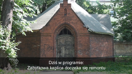 Lada dzień ruszy remont dawnej kapliczki Gallego