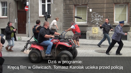 Tomasz Karolak uciekał przed policją po Gliwicach!