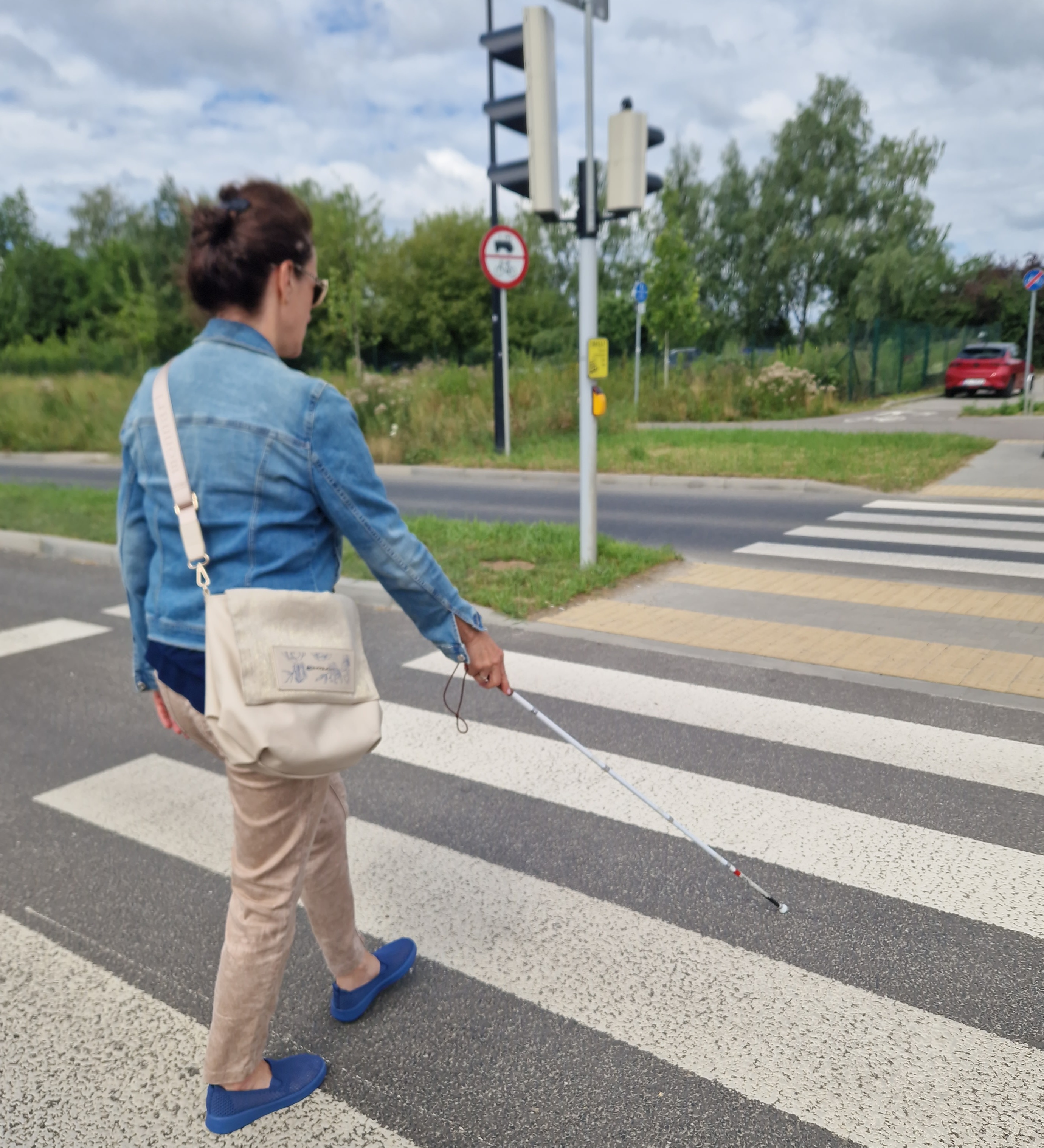 Gliwickie przejścia bardziej dostępne. Ważny głos osób niewidomych i słabowidzących