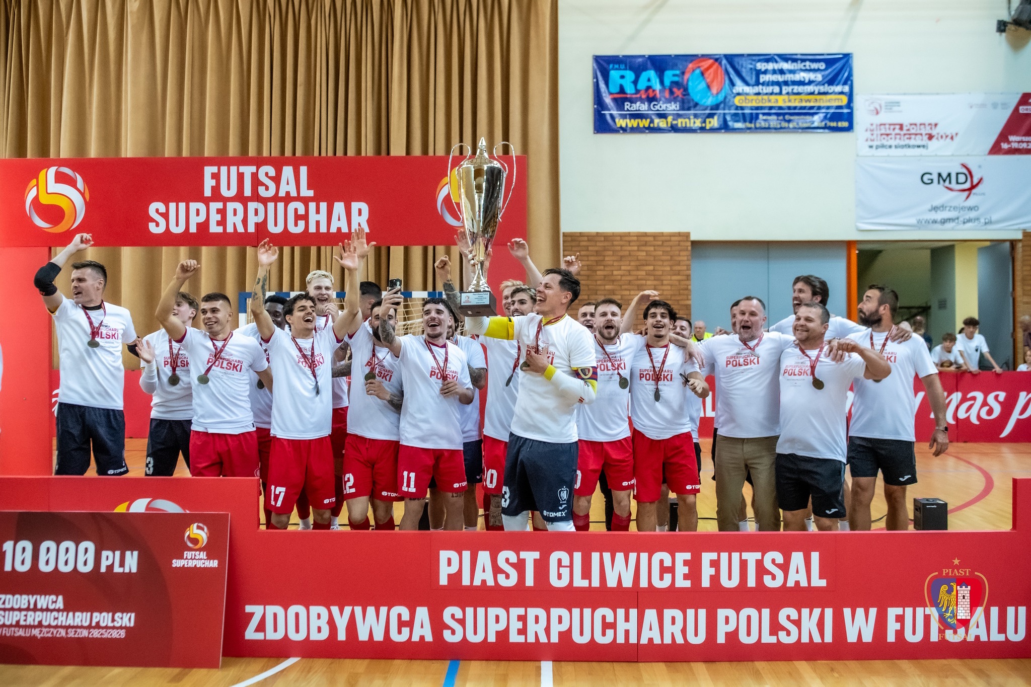 Piast Gliwice Futsal zdobywcą Superpucharu Polski