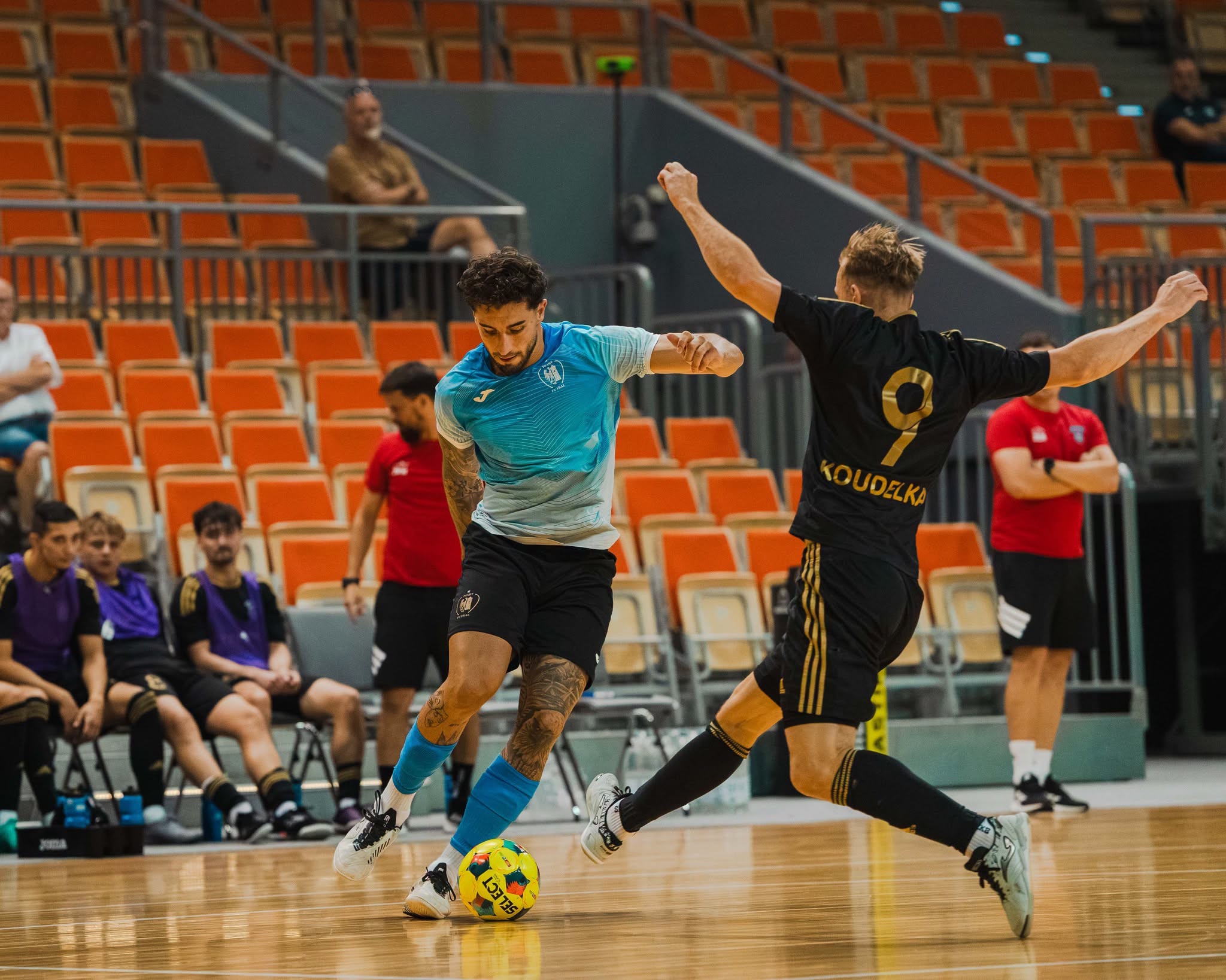 Piast Gliwice Futsal w trakcie meczu