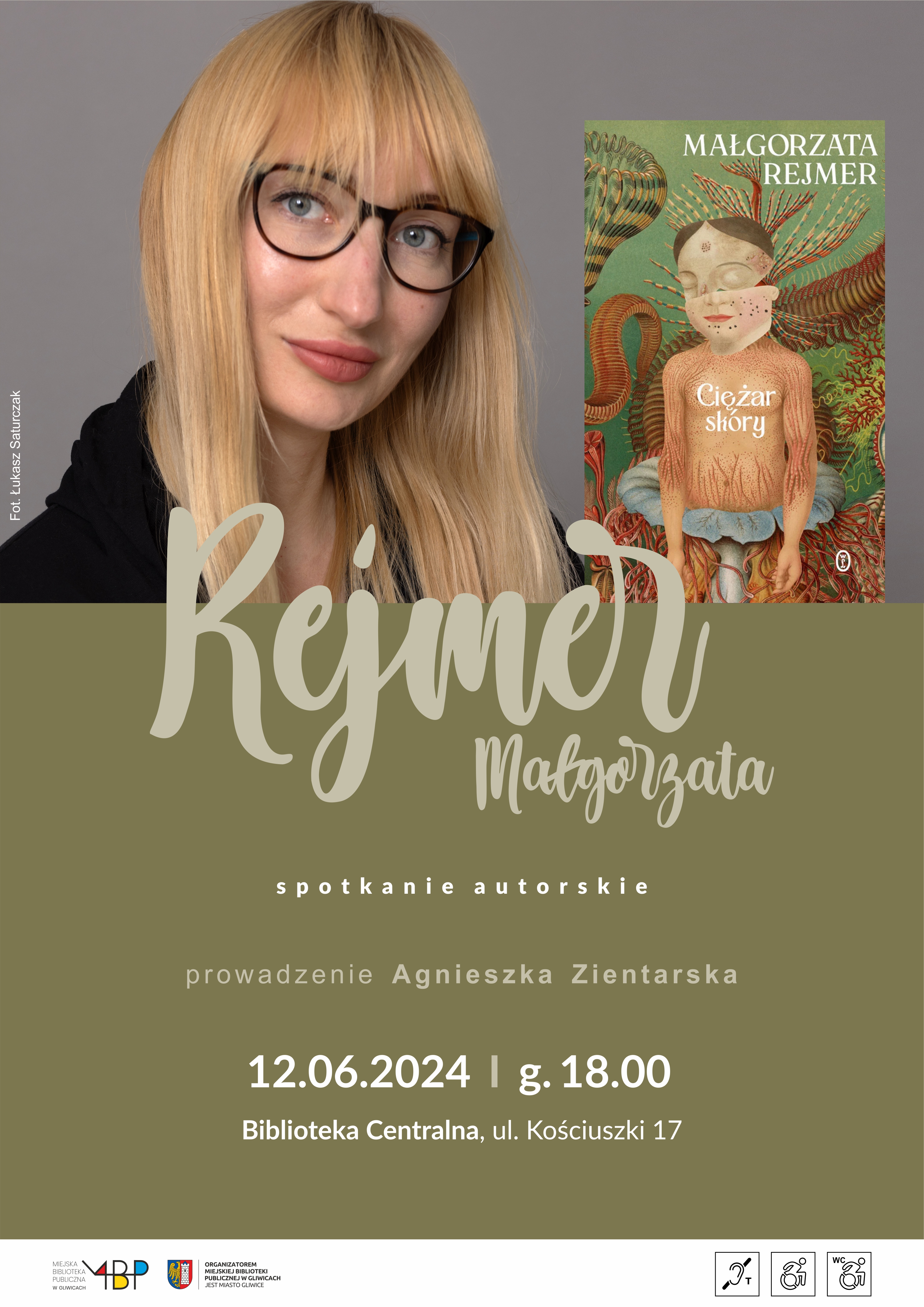 Spotkanie autorskie z Małgorzatą Rejmer
