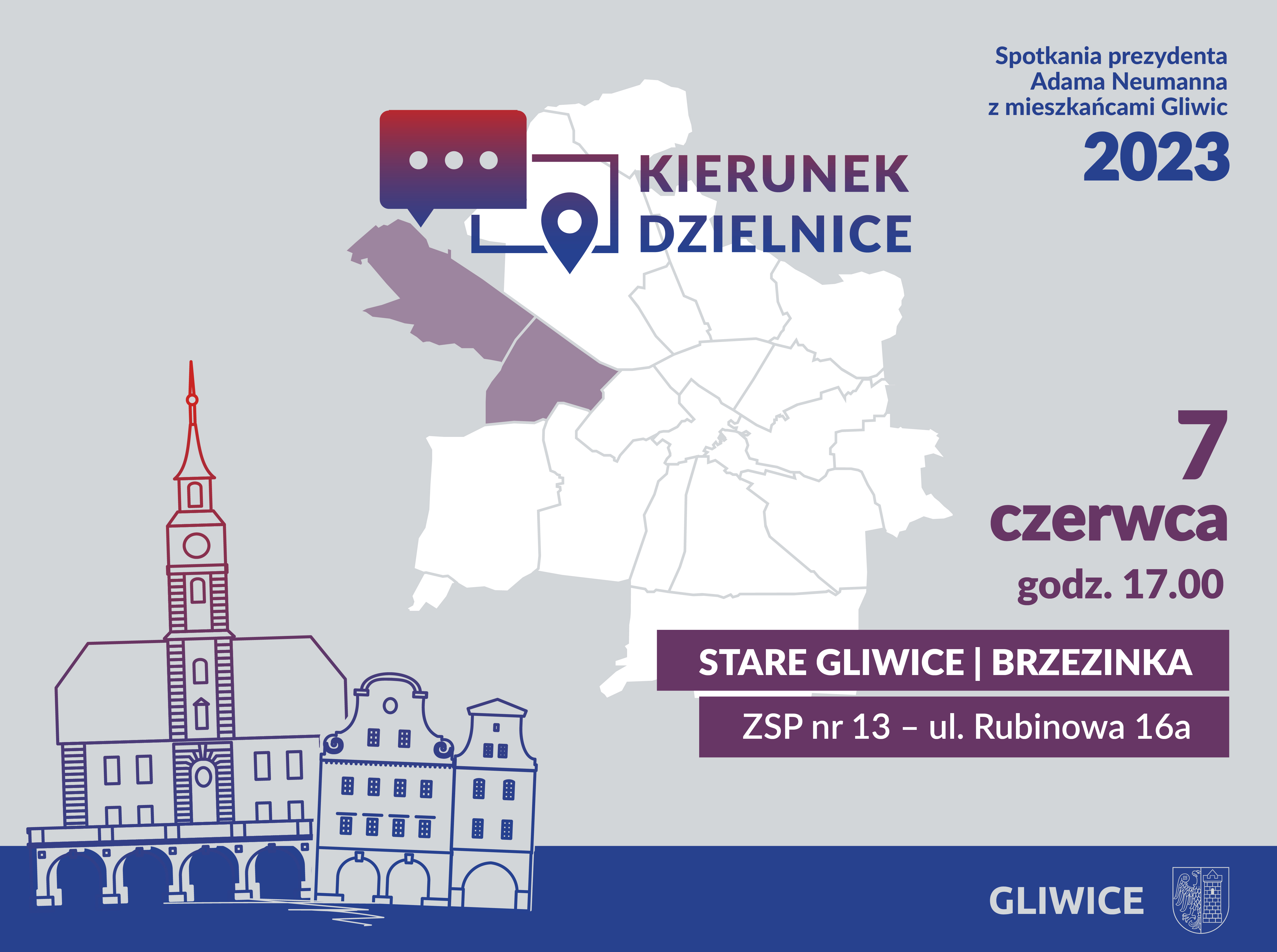 Spotkanie prezydenta z mieszkańcami dzielnic Brzezinka i Stare Gliwice