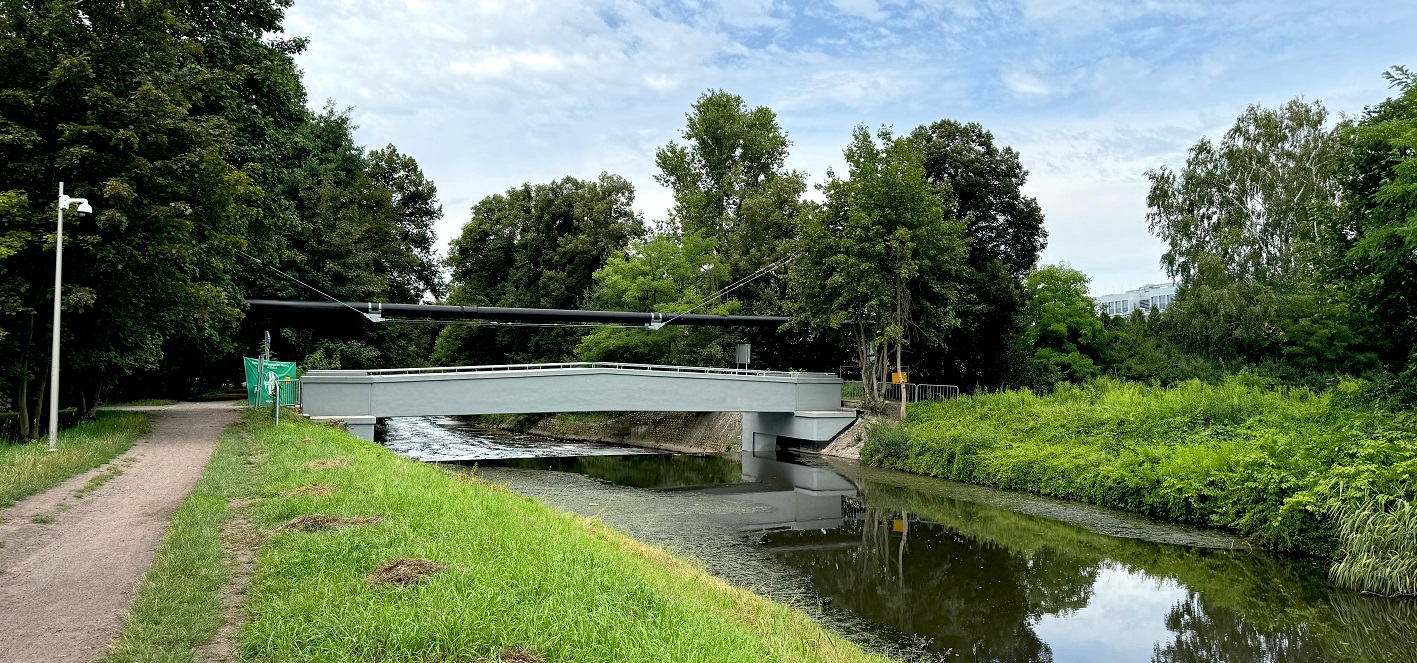 Dobiega końca remont kładki nad Kłodnicą