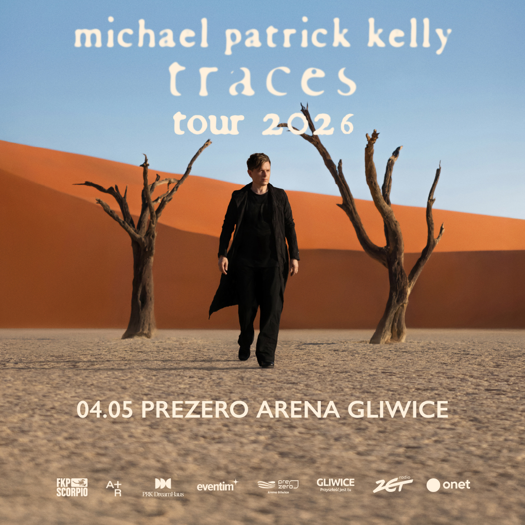 Michael Patrick Kelly 4 maja zagra w PreZero Arenie Gliwice