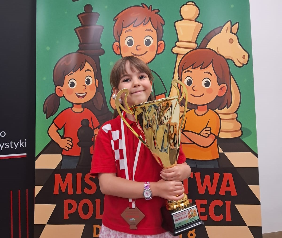 Kolejny medal Mistrzostw Polski młodej szachistki z Gliwic