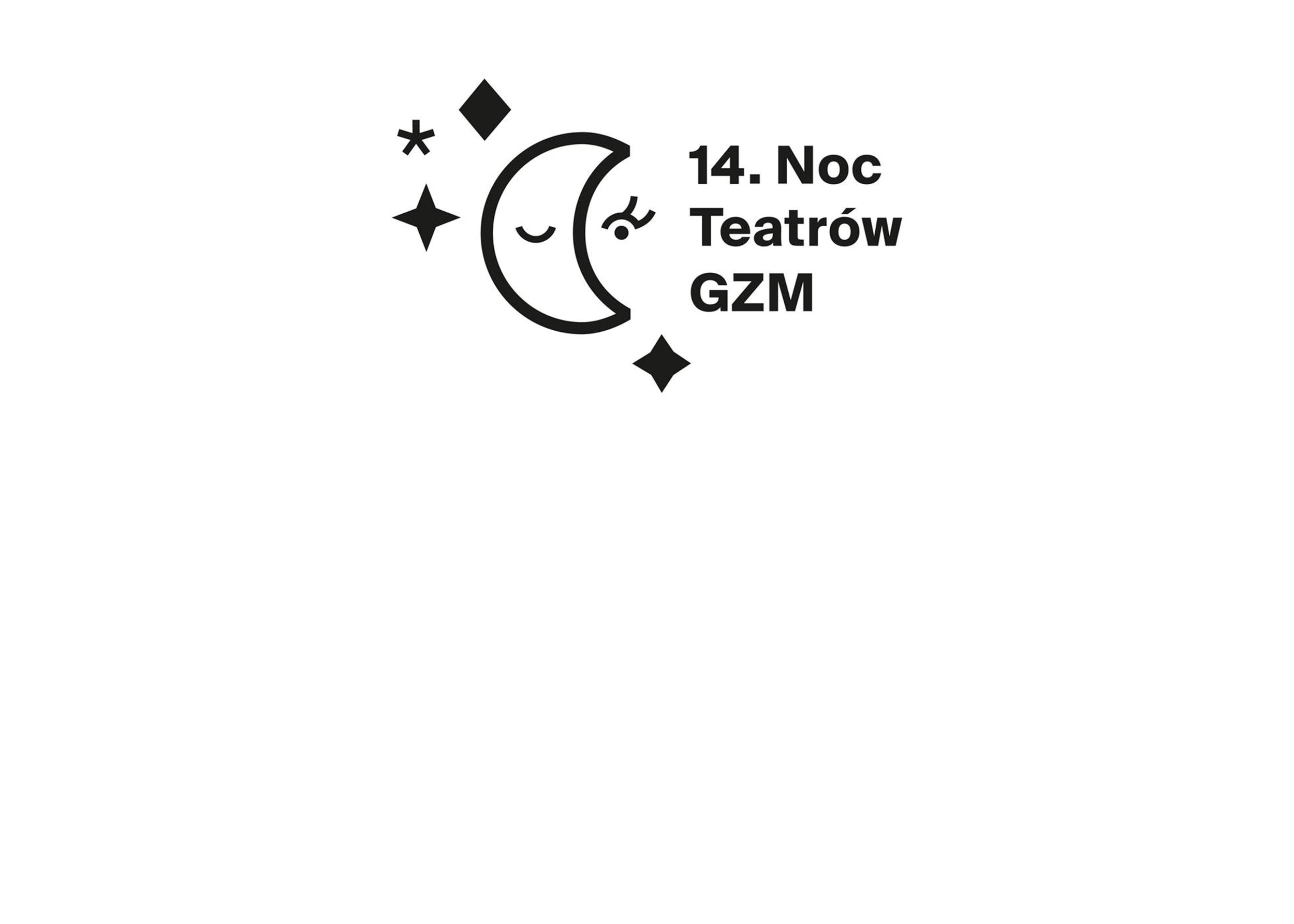 Logo Nocy Teatrów GZM