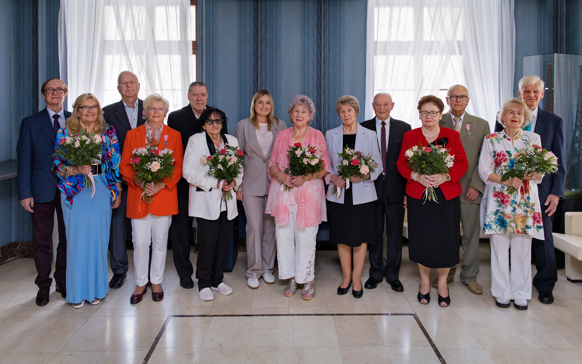 pary małżeńskie w Ratuszu z prezydent Gliwic Katarzyną Kuczyńską-Budką