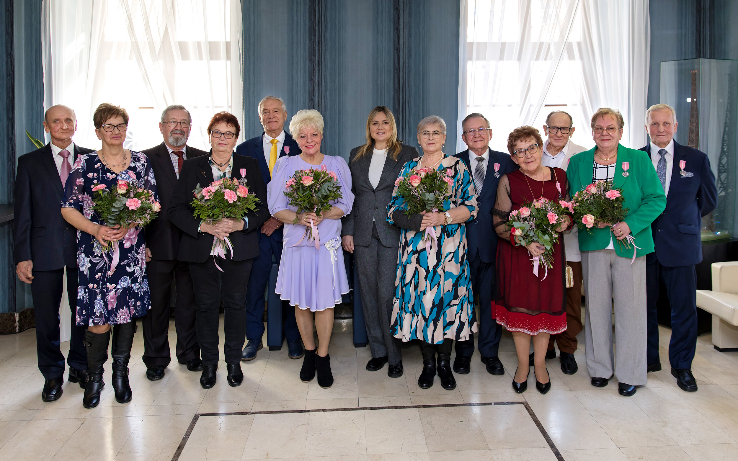 Gliwickie małżeństwa świętowały wspólnie spędzone lata